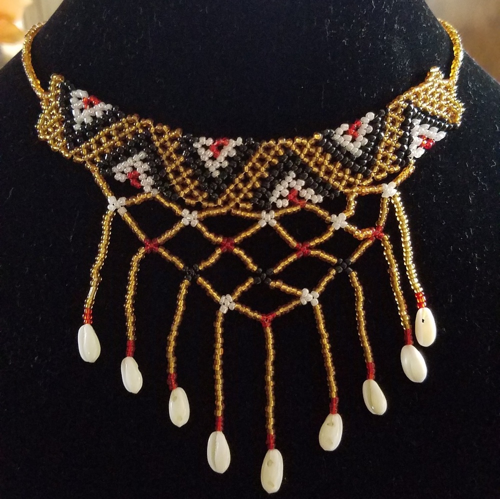 Maasai Tribe beaded choker